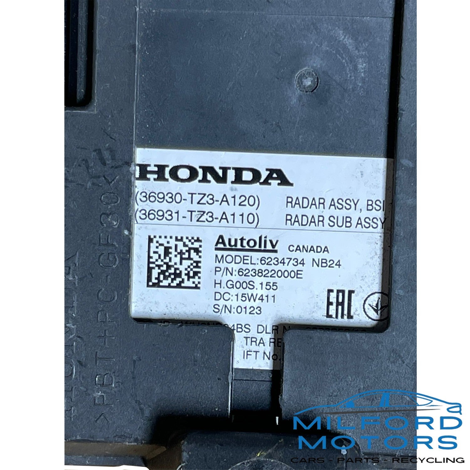 Chassis ECM Driver Assist Remote Start Unit Fits 15-2020 Acura TLX ILX RLX 3.5L
