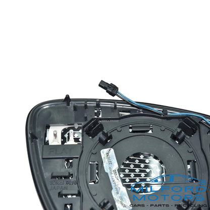 Left Driver Side Mirror Glass Heated W Blind Spot Fits 2017 Toyota Mirai Seda