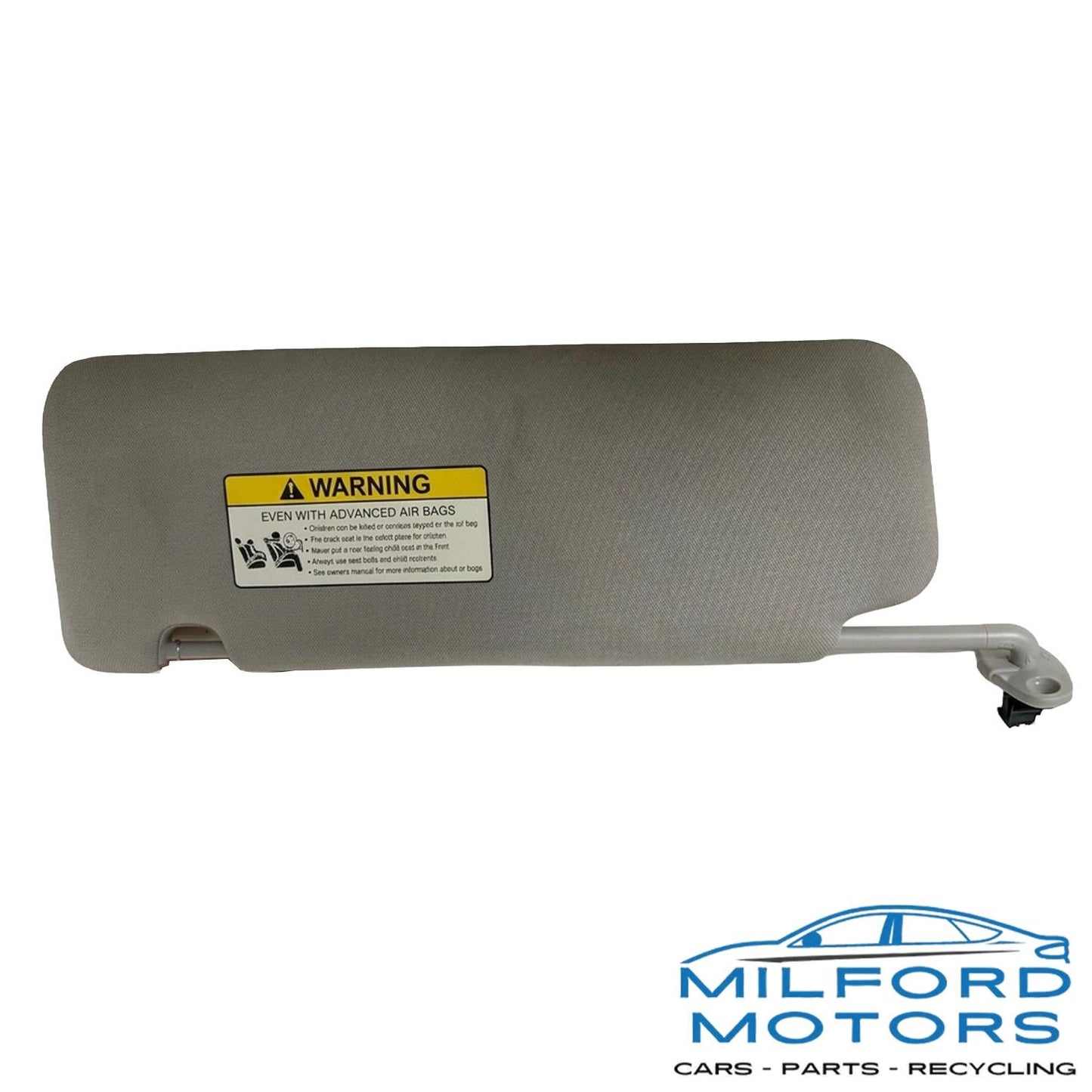 Passenger/Right Side Sun Visor w/o Sunroof Fits 2016-2020 Kia Sorento EX 2.0L