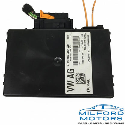 Gateway Control Module Fits 2014 Audi S8 Sedan 4.0L ID: 4H0907468AC
