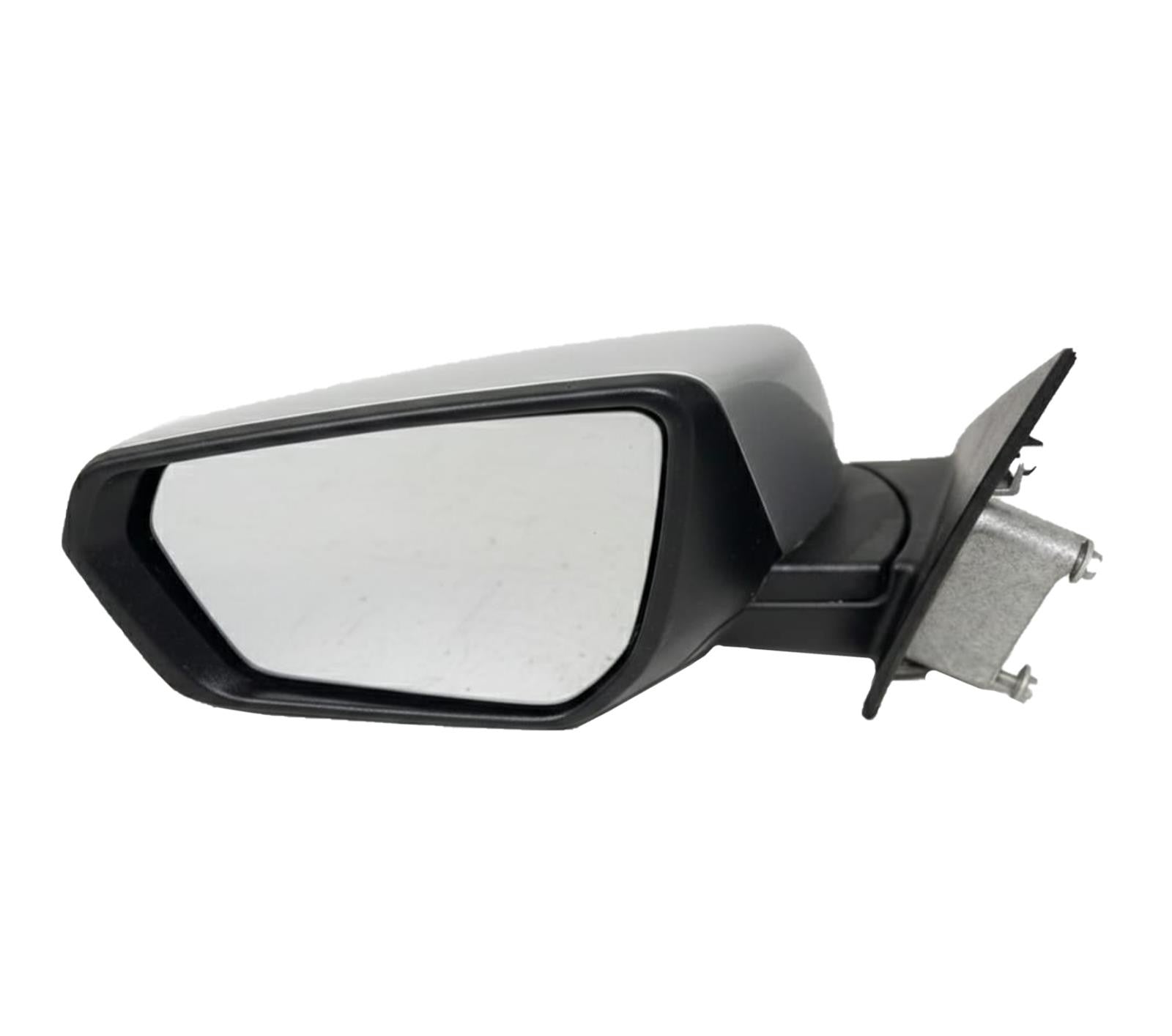 Black Textured Driver Side Door View Mirror Fits 2018-2024 Chevrolet Equinox L4