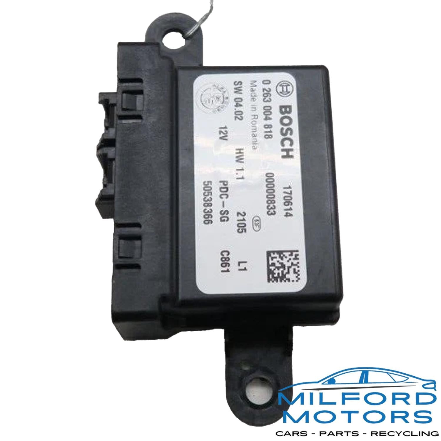 Left Rear Trunk Parking Assist Control Module - 2020 Alfa Romeo Giulia 2.0L