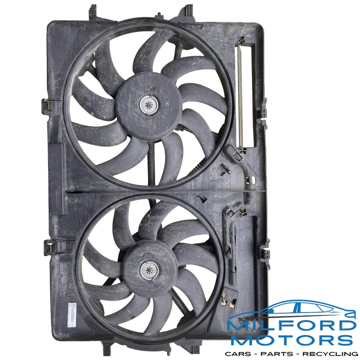 Radiator Condenser Fan Motor Fits 2009-2016 Audi A4 quattro Premium Plus 2.0L