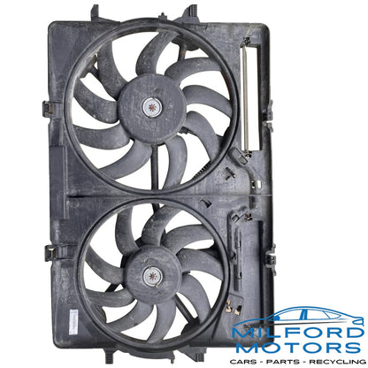 Radiator Condenser Fan Motor Fits 2009-2016 Audi A4 quattro Premium Plus 2.0L