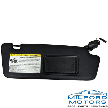 Passenger Right Side Sun Visor w/o Illumination Fits 2014-2017 Audi S5 3.0L