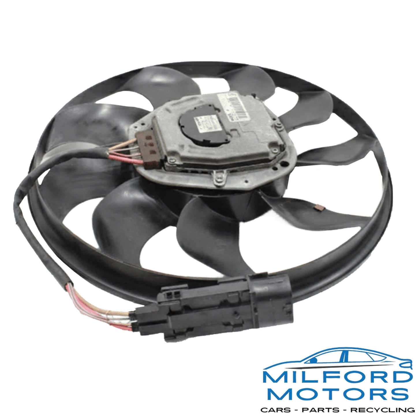 Right Side Radiator Cooling Fan w/ Blade - 2015 Audi Q7 Quattro Premium Plus V6