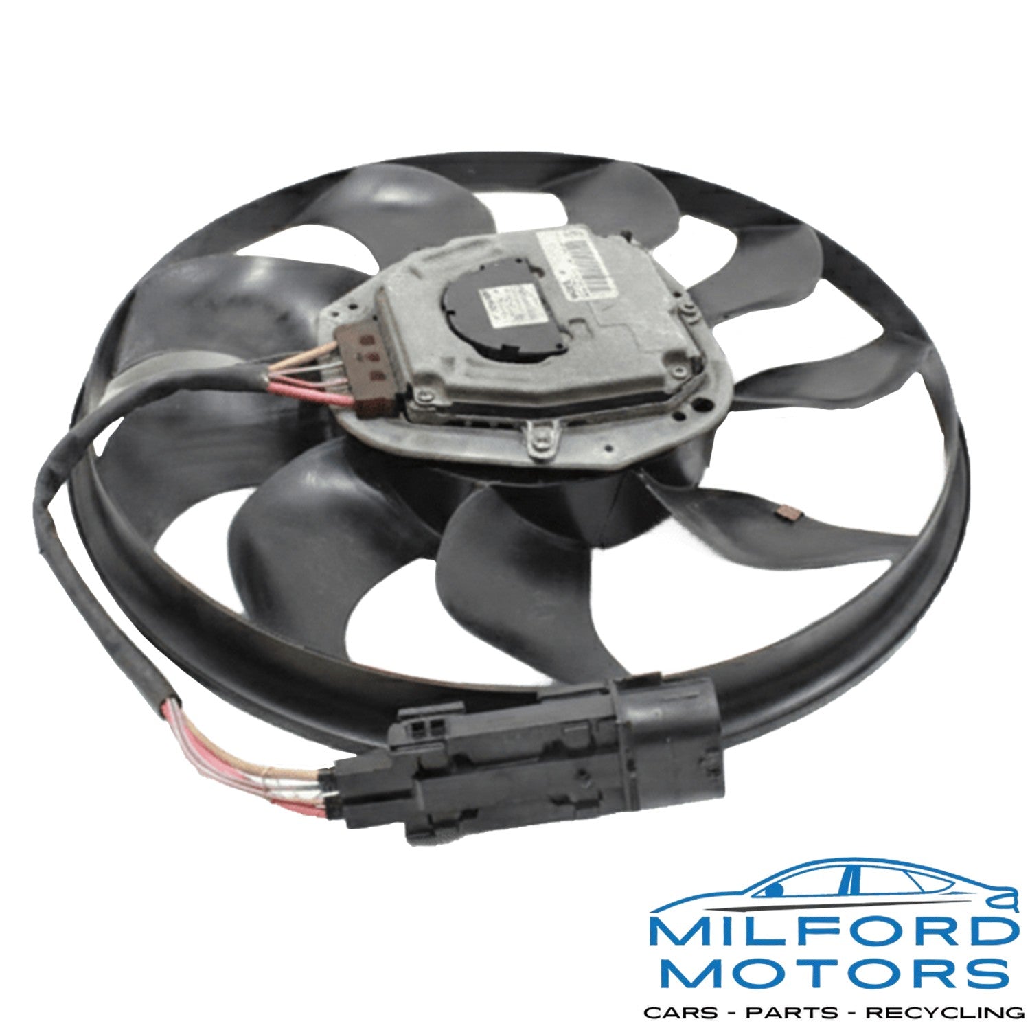 Right Side Radiator Cooling Fan w/ Blade - 2015 Audi Q7 Quattro Premium Plus V6