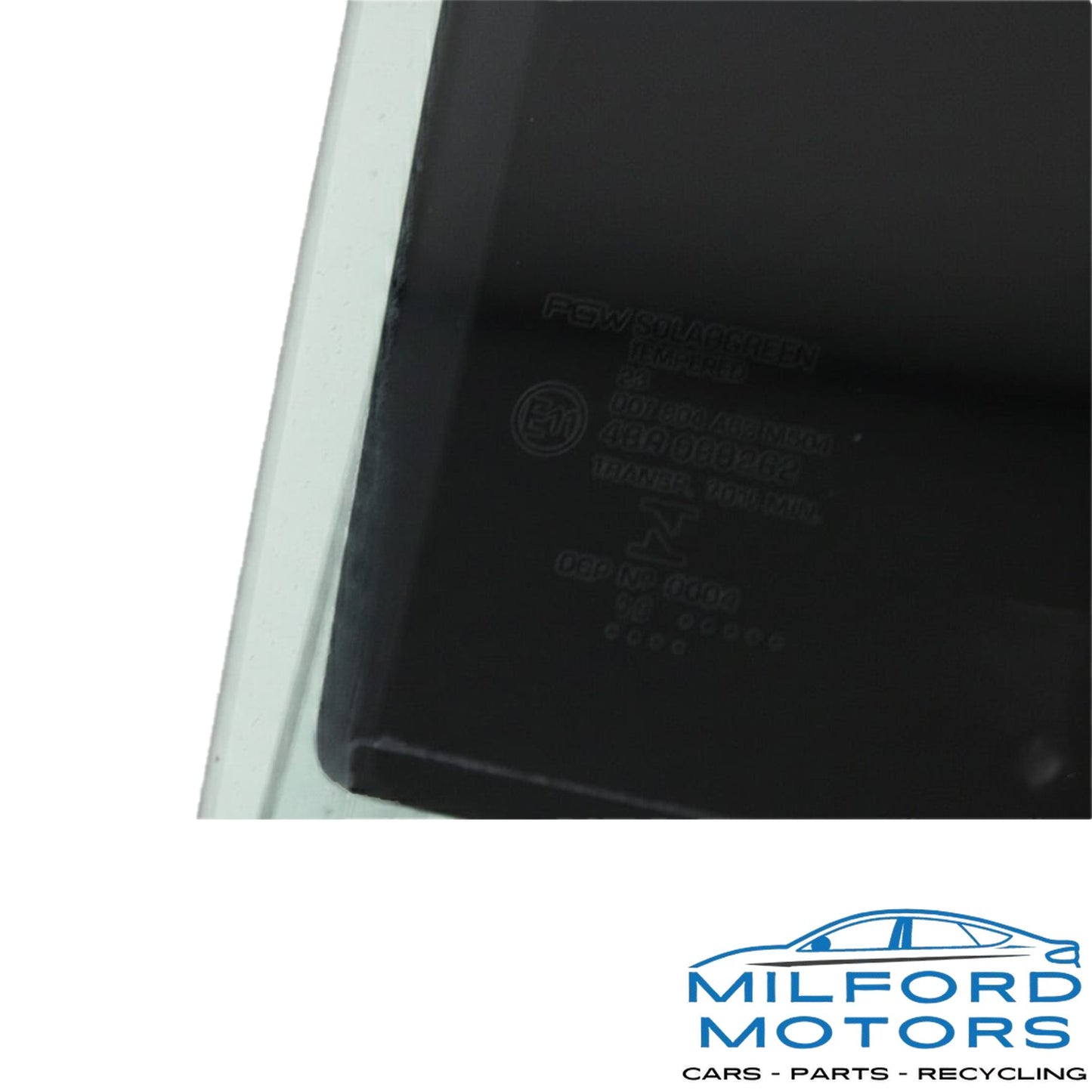 Front Right Side Door Panel Window Glass - 2013 Honda Accord Coupe L4 43R-000262