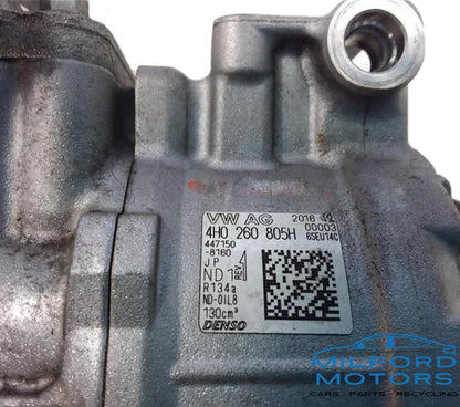 A/C Compressor Fits 2015 Audi A8 quattro Sedan 4.0L