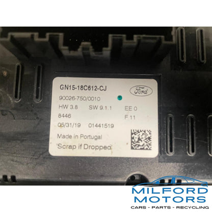 A/C Automatic Temperature Control Unit Fits 2018-2020 Ford EcoSport 1.0L