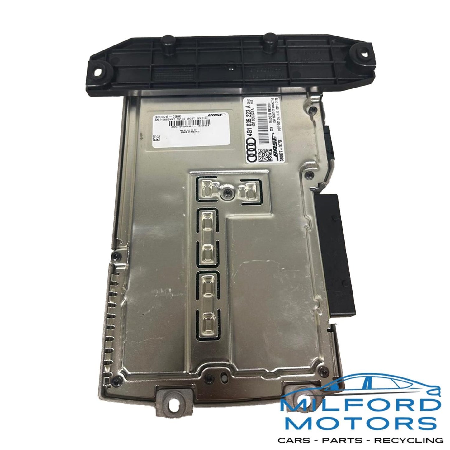 Audio Equipment Amplifier Trunk Mounted Fits 2017-2018 Audi A8 S8 Sedan 4.0L
