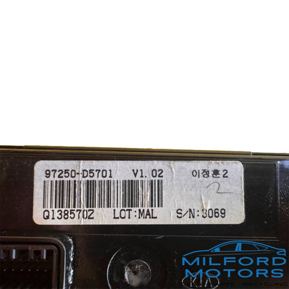 Automatic Heater Temperature Control Fits 2016-2018 Kia Optima 2.4L 97250D5701