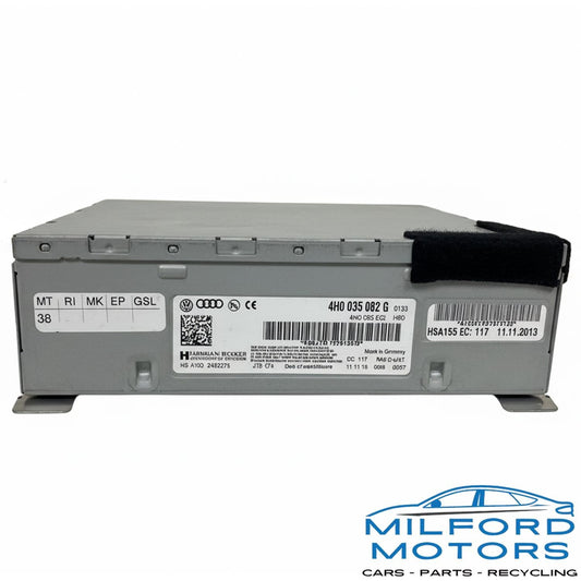 Audio Equipment Radio Receiver Fits 2014 Audi S8 Sedan 4.0L ID: 4H0035082G
