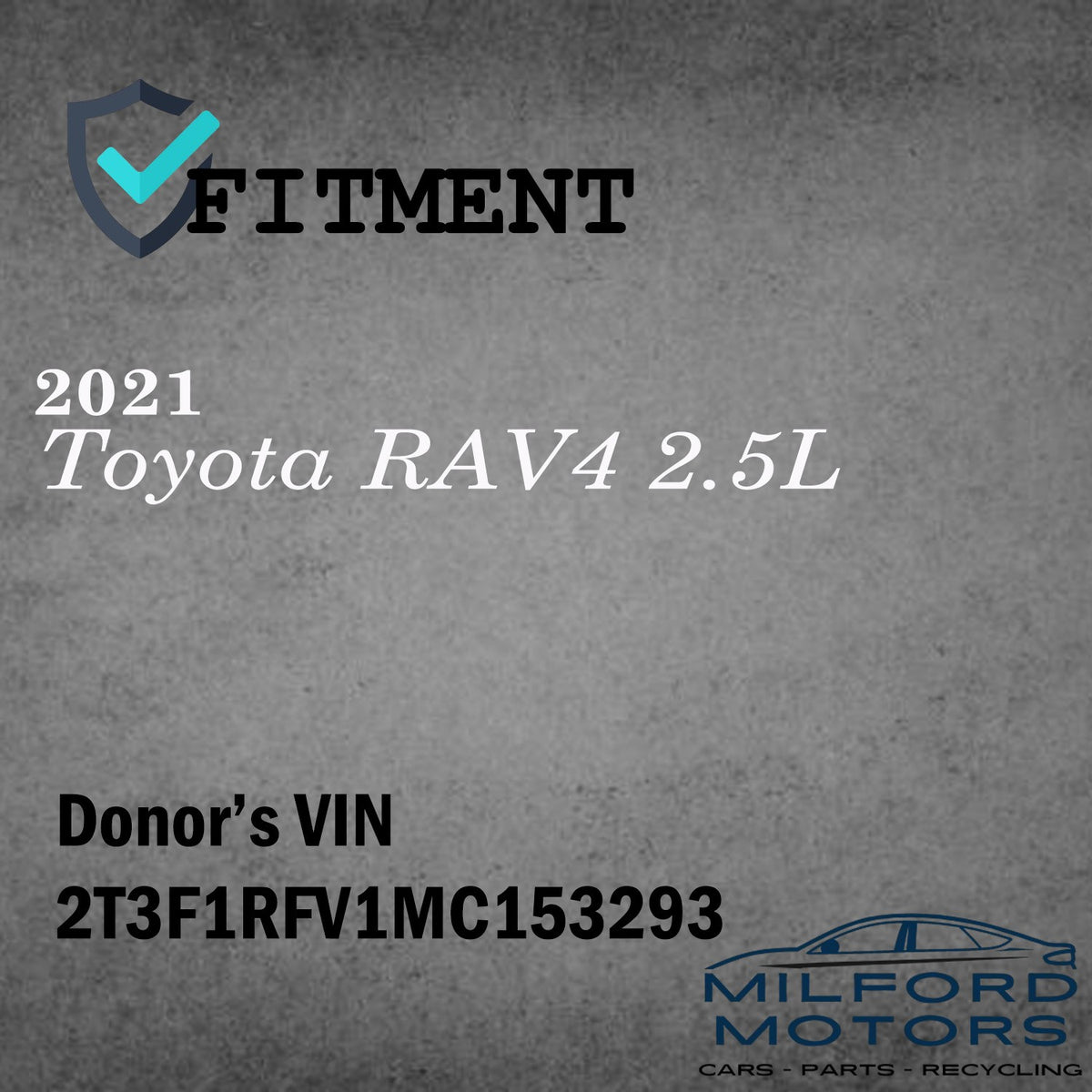 Front Driver Side Lower Control Arm - 2021 Toyota RAV4 LE 2.5L 48069-42070