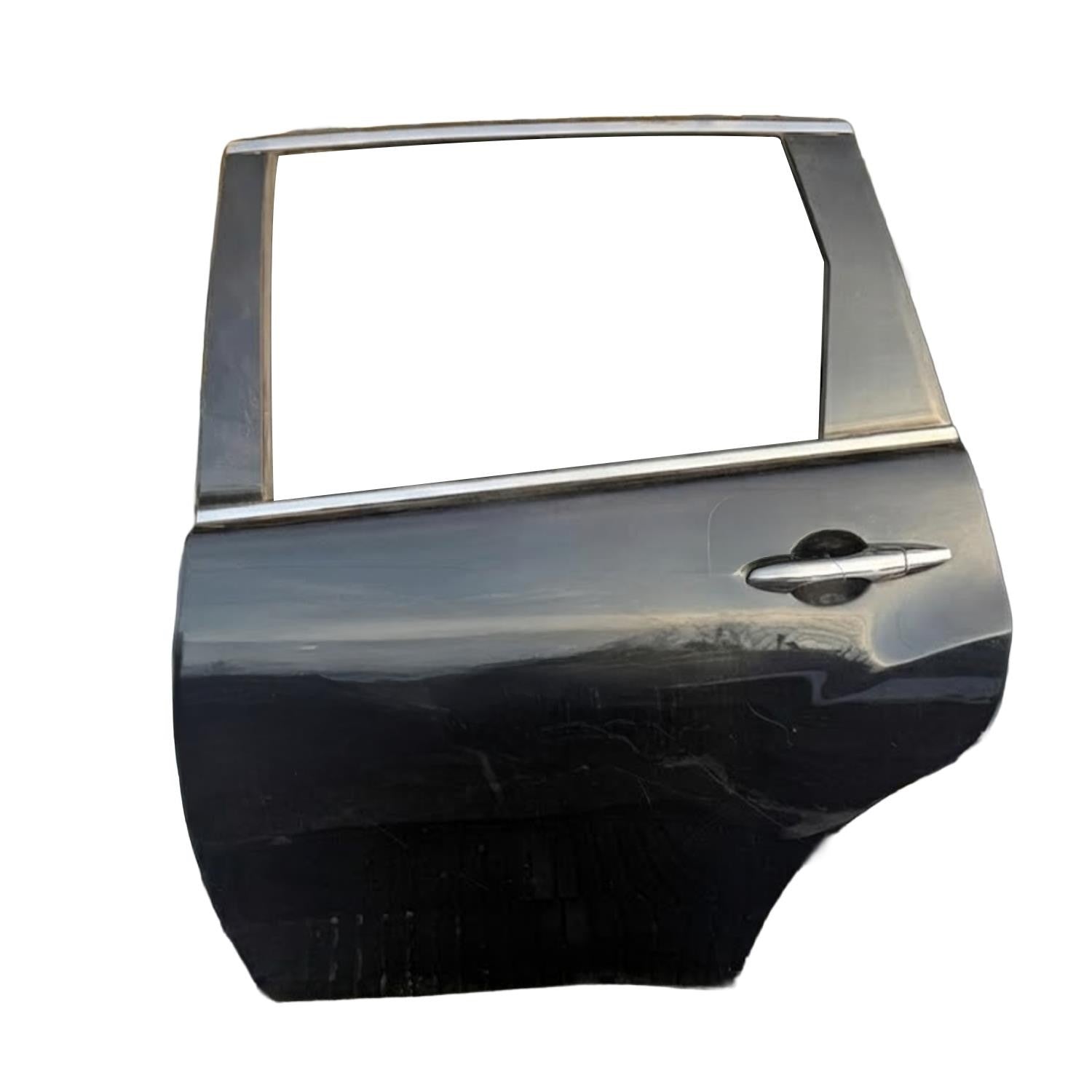 Black Rear Driver Side Door Fits 2007-2013 Acura MDX SH-AWD w/Tech 3.7L