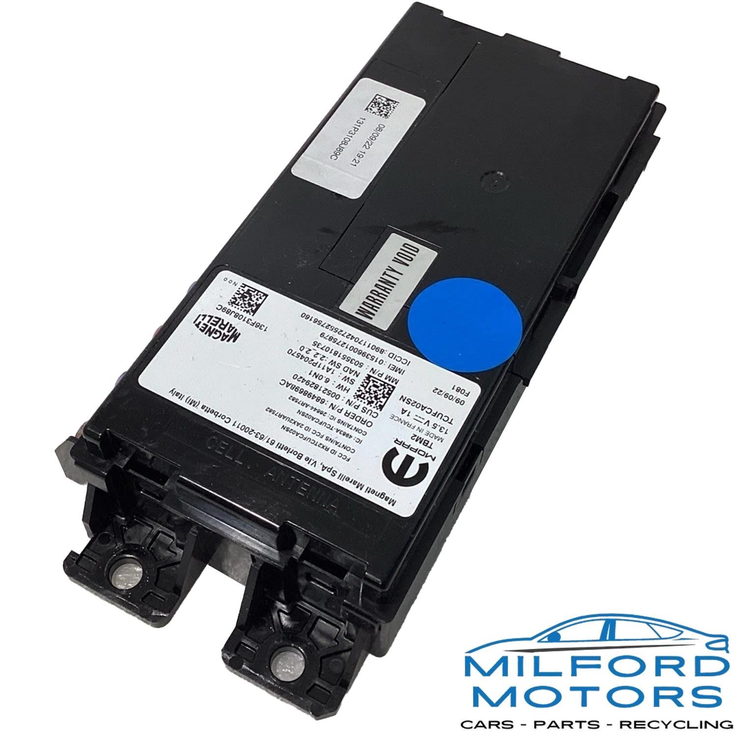 Communication Control Module - 2020 Alfa Romeo Giulia 2.0L 00521829420