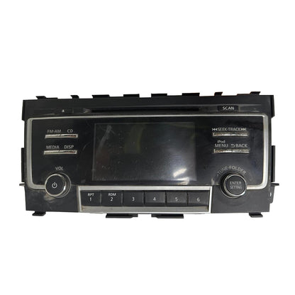 Audio Equipment Radio Receiver AM-FM-Cd Fits 17-18 Altima S / SR 2.5L 281859HT1A