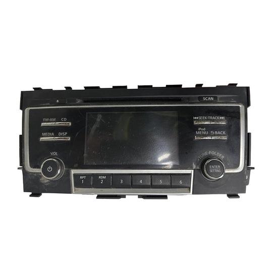 Audio Equipment Radio Receiver AM-FM-Cd Fits 17-18 Altima S / SR 2.5L 281859HT1A