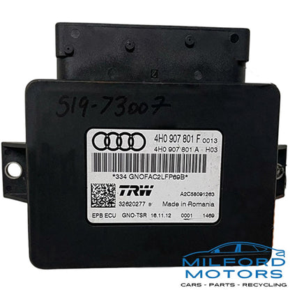 Chassis Parking Brake Control Module Fits 2013-2018 Audi A6 S6 2.0L 4H0907801F