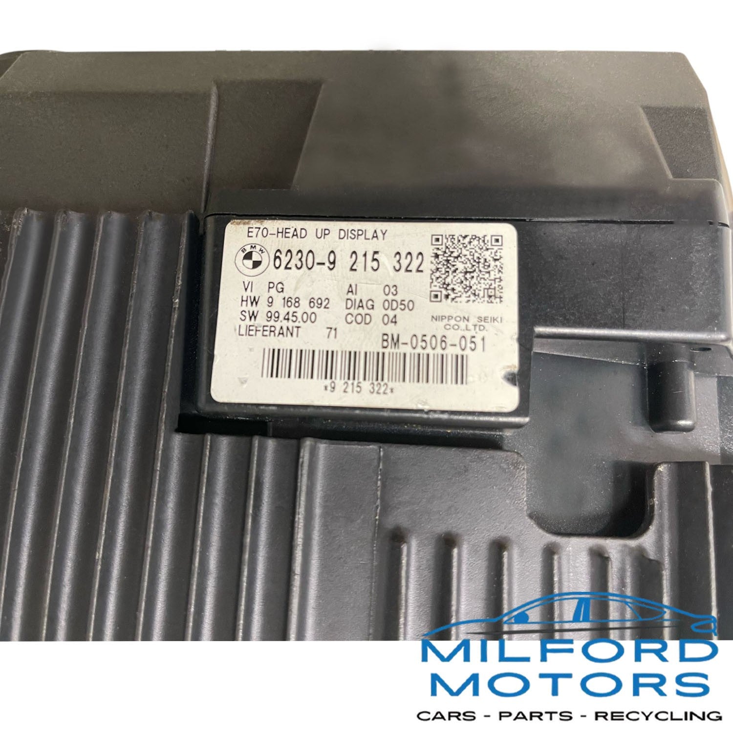 OEM Heads Up Information Display HUD 2007 - 2013 BMW X5 X6