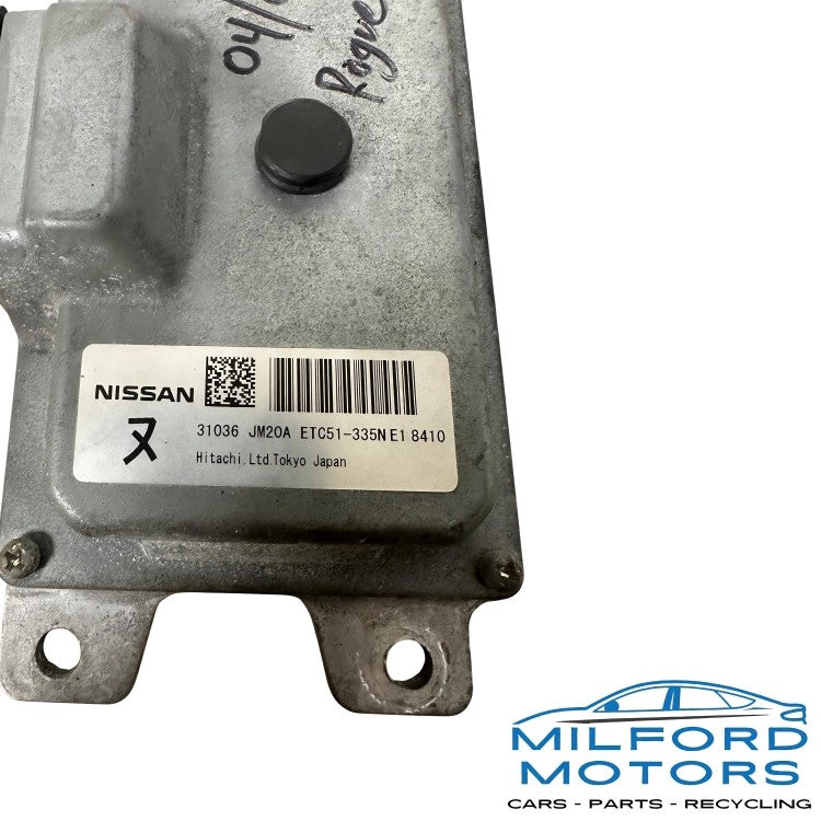 Chassis ECM Transmission Mounted To Battery Tray Fits 2008 Nissan Rogue A.W.D