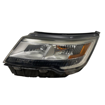 Driver Left Side Headlight Assembly Fits 2016-2017 Ford Explorer 3.5L