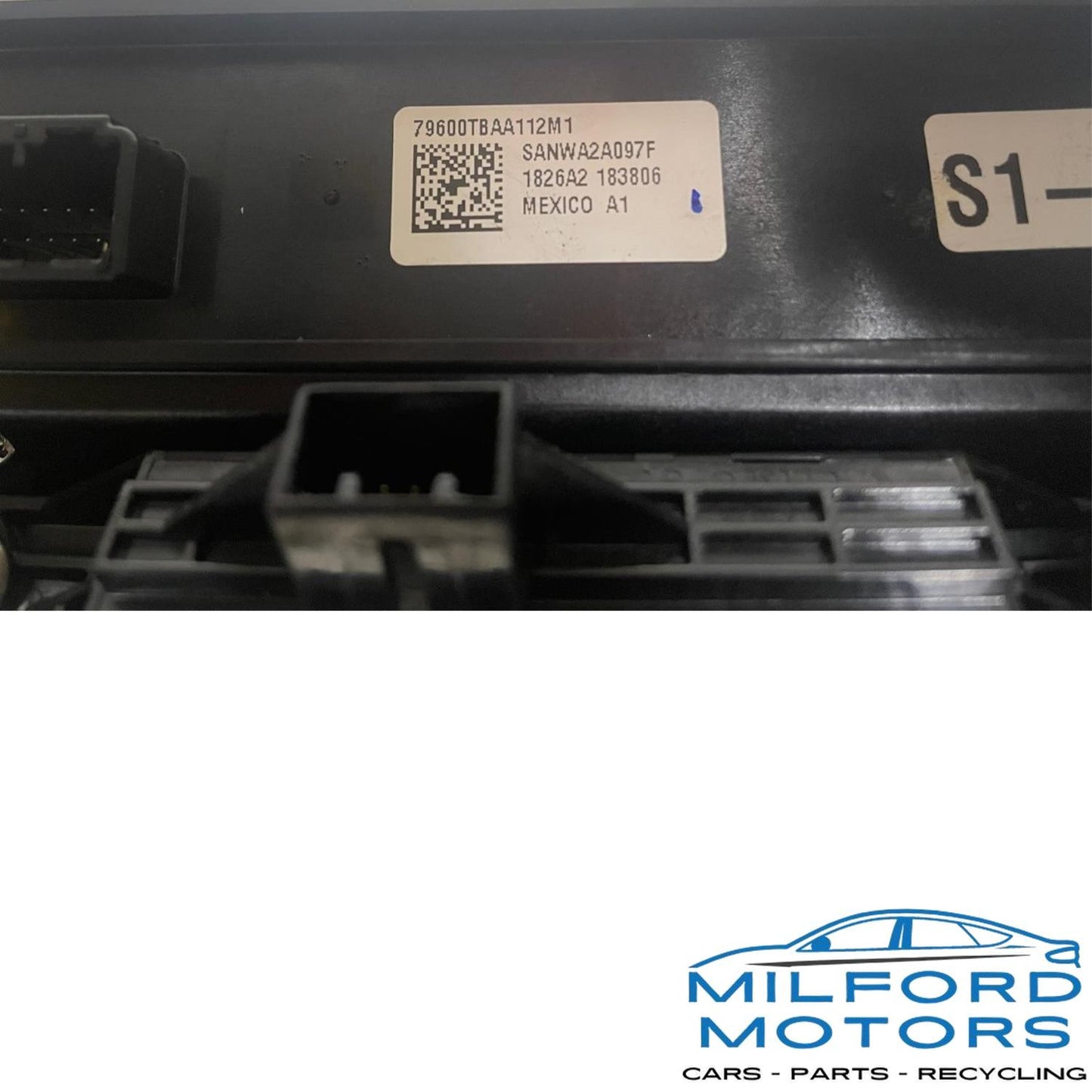 A/C Heater Climate Control Fits 2016-2018 Honda Civic 2.0L 79600TBAA610M1
