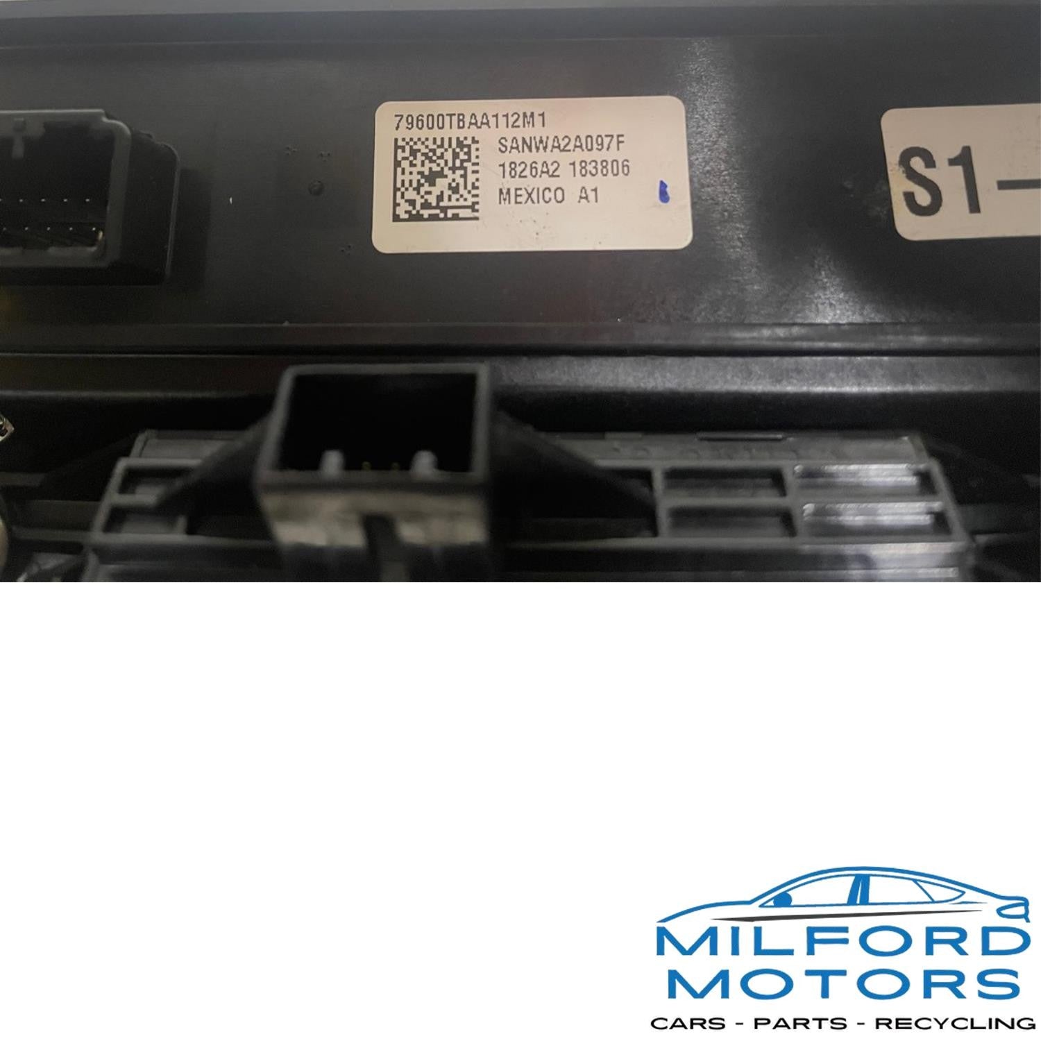 A/C Heater Climate Control Fits 2016-2018 Honda Civic 2.0L 79600TBAA610M1