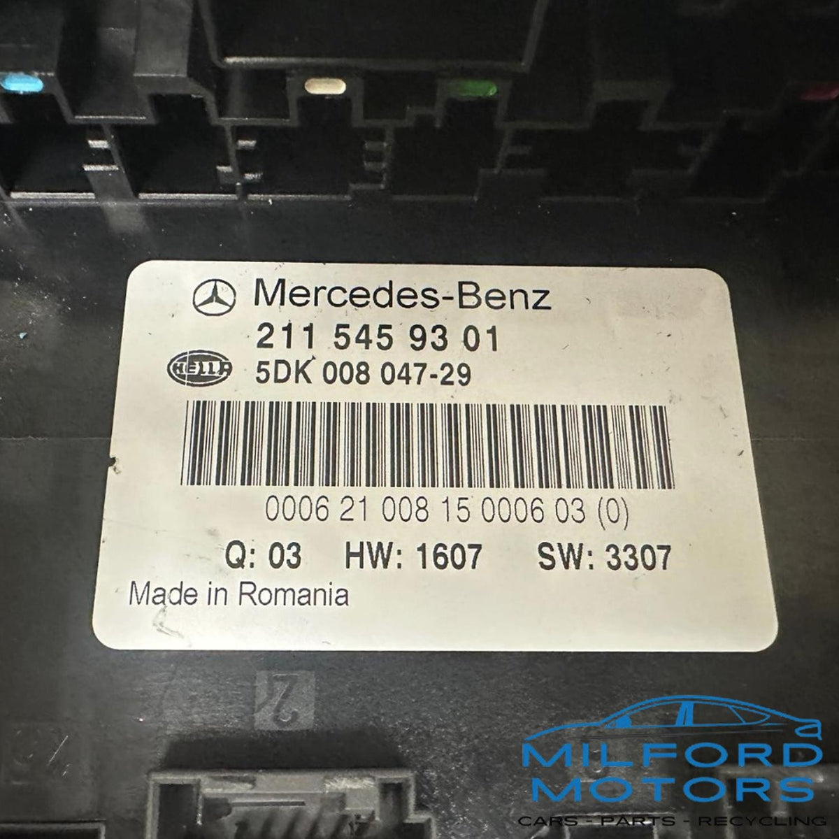 Rear Sam Trunk Control Module Fits 2008-2011 Mercedes-Benz E-Class CL-Class