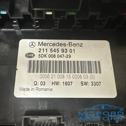 Rear Sam Trunk Control Module Fits 2008-2011 Mercedes-Benz E-Class CL-Class