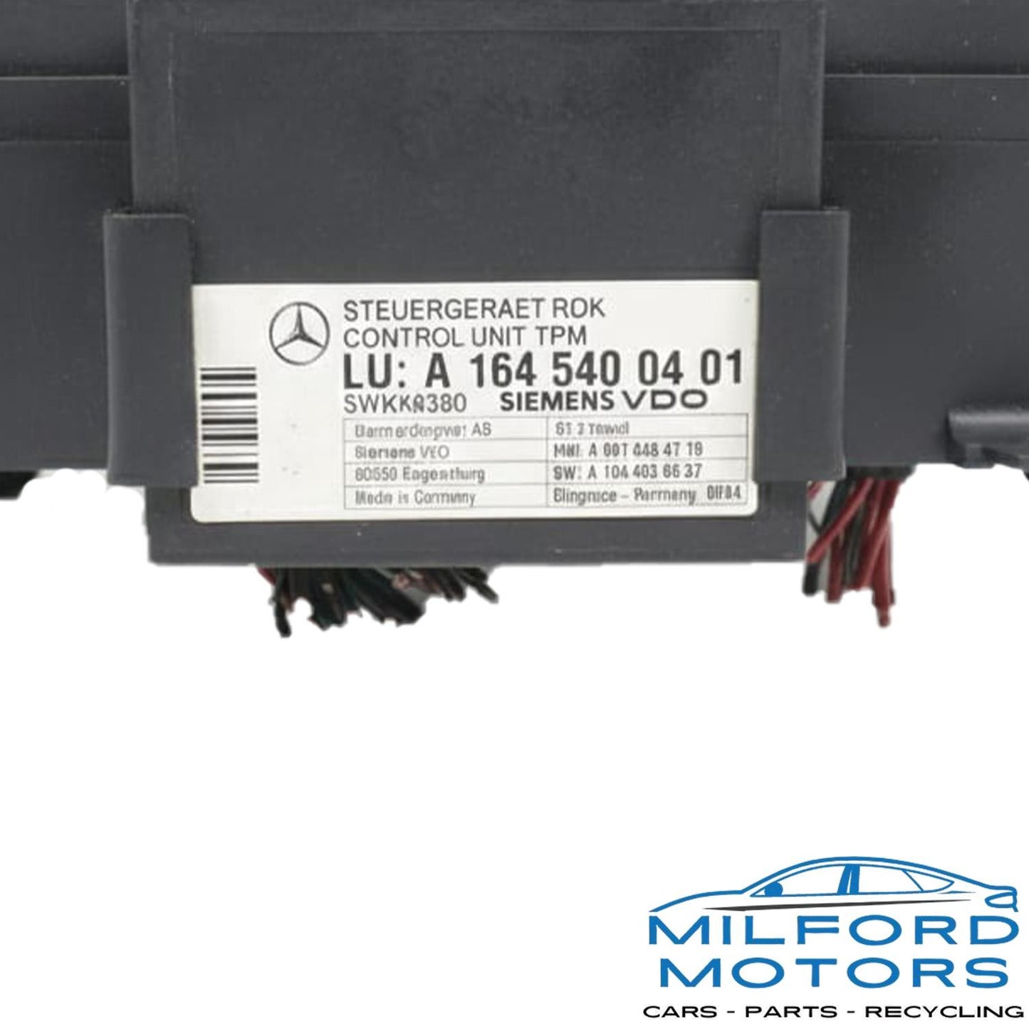 Rear SAM Fuse Box Relay Fits 2007 Mercedes-Benz GL450 4.7L
