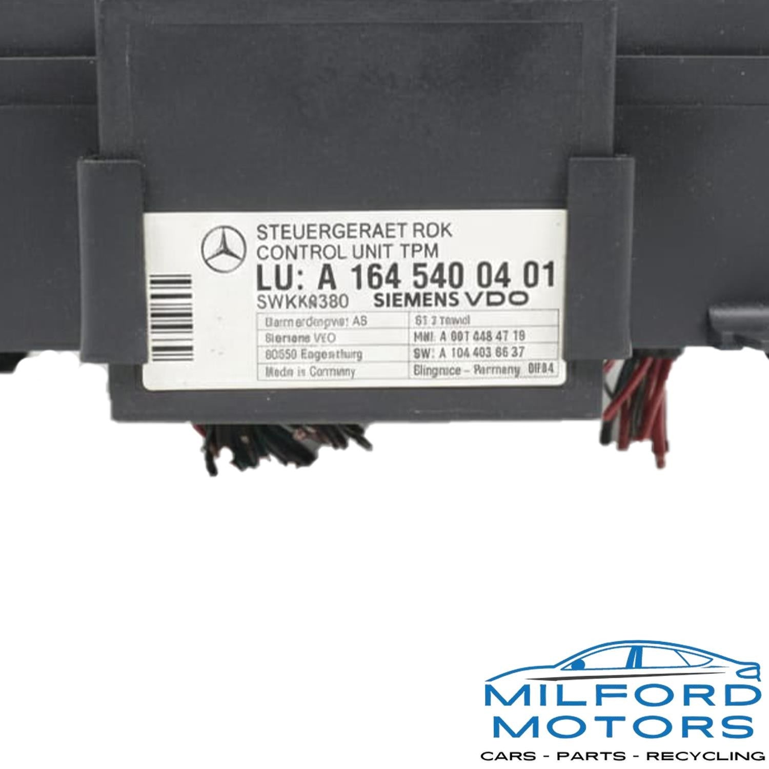 Rear SAM Fuse Box Relay Fits 2007 Mercedes-Benz GL450 4.7L