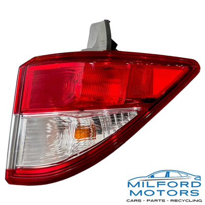 Passenger Side Tail light Quarter Panel Mounted Fits 2012 Nissan Quest 3.5L