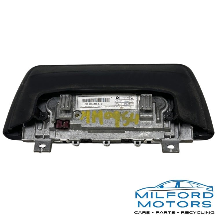 Used Front Info-GPS Display Screen - 2012-2017 3 Series 320i xDrive Sedan 2.0L