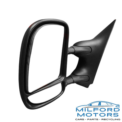 Driver Side Manual Dual Arm Mirror Fits 2018 Ford E-350 Super Duty 6.2L