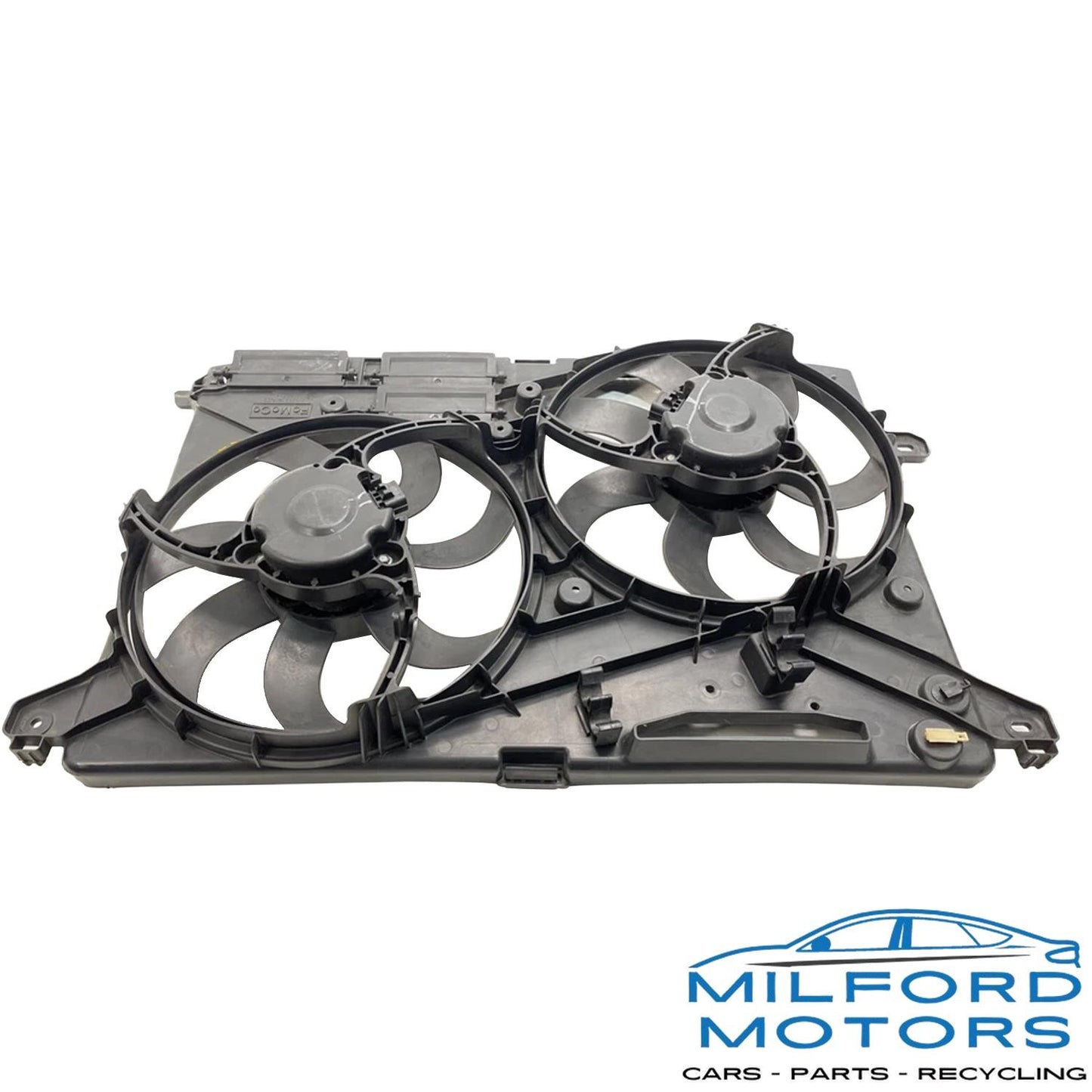 Dual Radiator Cooling Fan Motor Assembly Fits 2013 Ford Fusion Sedan 2.0L