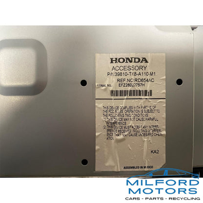 Upper Display Screen Dash Mounted Fits 2014 Honda Odyssey 3.5L 39810-TK9-A110-M1