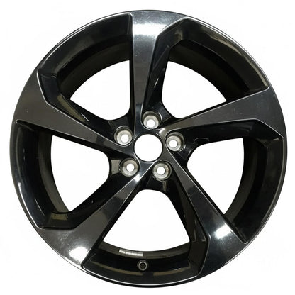 19X8-1/2 Alloy w/5 Spoke Black Rim Fits 2017 Jaguar F-PACE S 3.0L