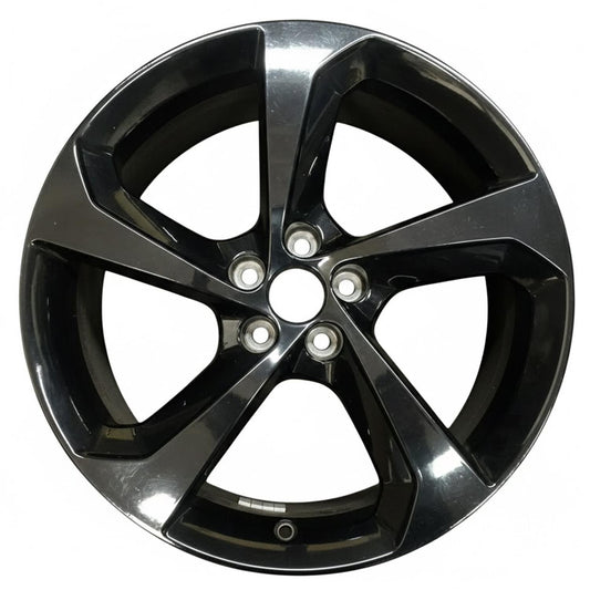 19X8-1/2 Alloy w/5 Spoke Black Rim Fits 2017 Jaguar F-PACE S 3.0L