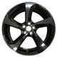 19X8-1/2 Alloy w/5 Spoke Black Rim Fits 2017 Jaguar F-PACE S 3.0L
