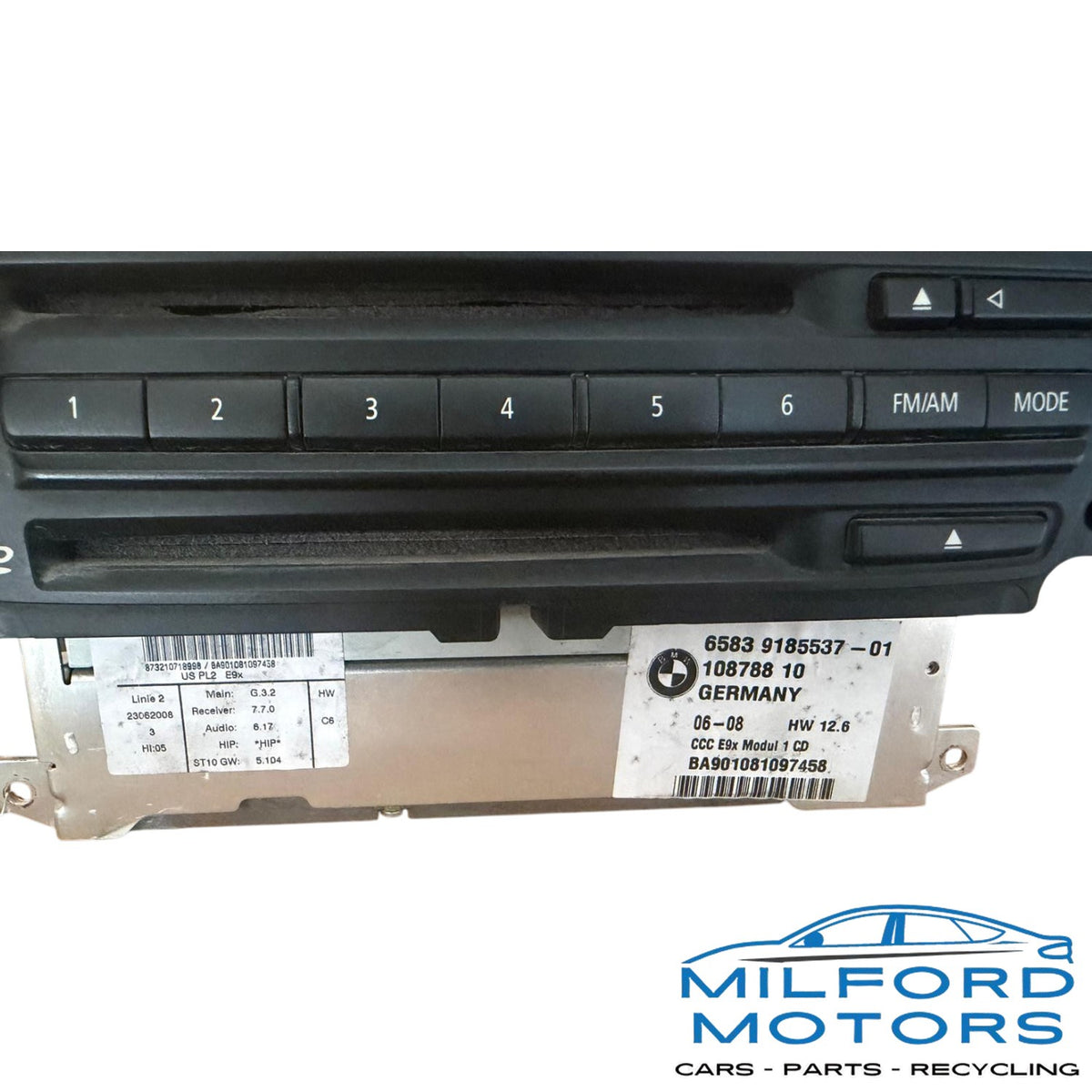 Audio Equipment Radio AM-FM-CD-Navigation Player Fits 08-09 BMW M3 Sedan 4.0L
