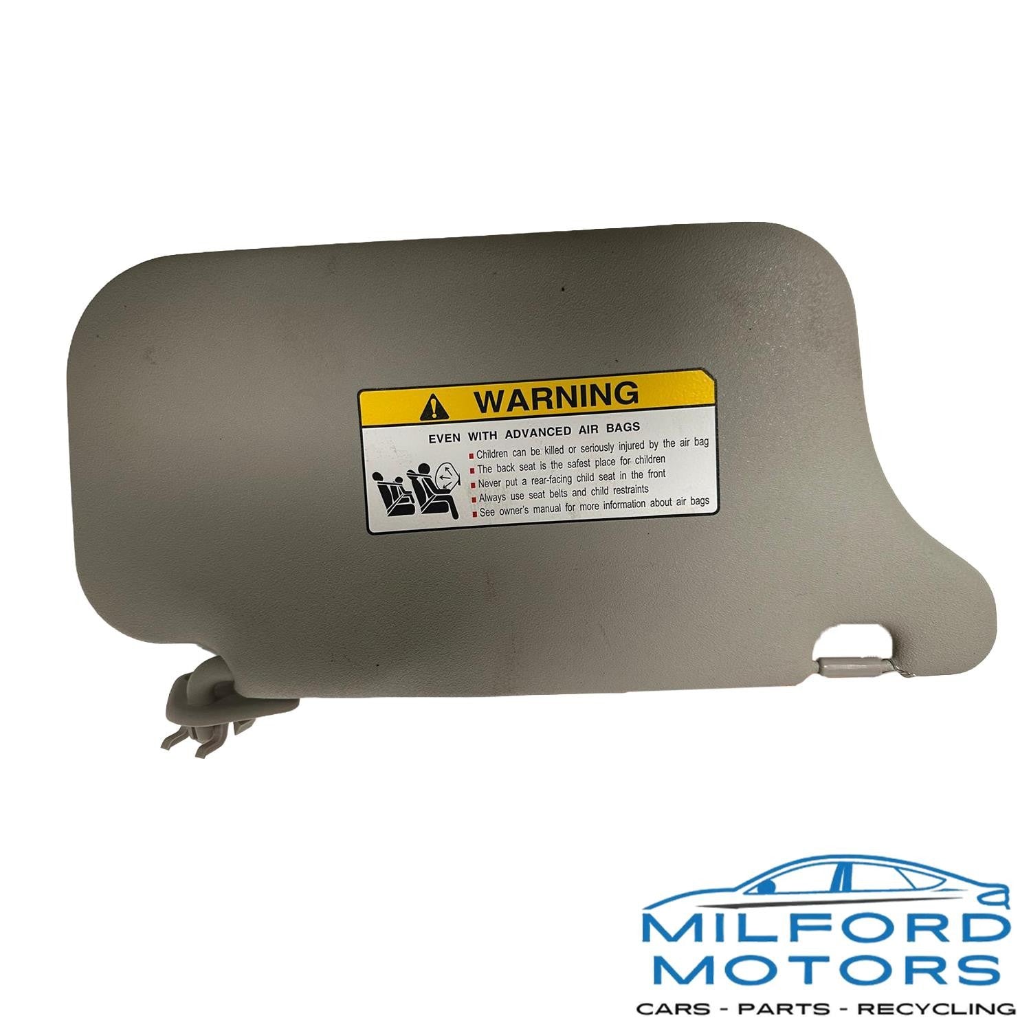 OEM Left/Driver Side Sun Visor Fits 14-2015 17-2024 Mitsubishi Mirage G4 1.5L