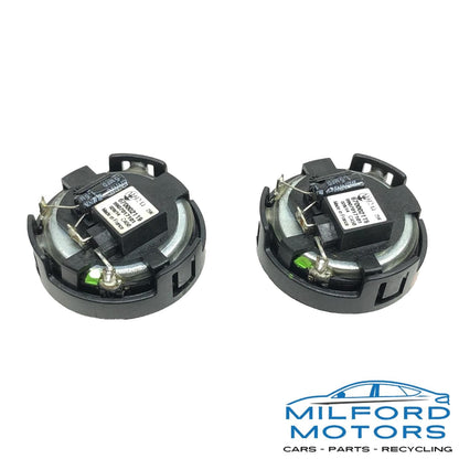 Pair of Door Speakers Tweeter Fits 2016 Maserati Ghibli Sedan 3.0L