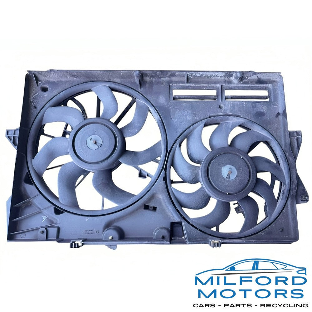 Radiator Condenser Fan Motor Fits 2016-2017 Ford Explorer Limited 3.5L
