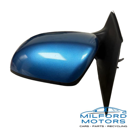 BLUE Driver Side Door View Mirror Power Fits 2018-2024 Mitsubishi Mirage 1.2L