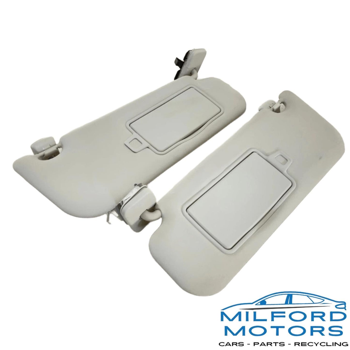 Pair of Sun Visor Left Right Fits 2017 Jaguar F-PACE S 3.0L