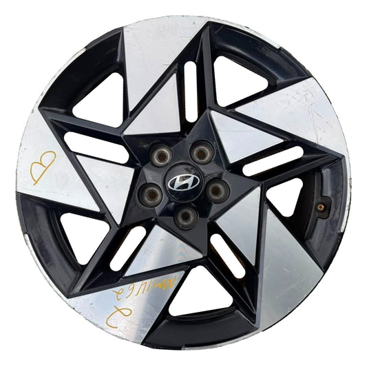 19x7-1/2 5-Slotted Spoke Wheel Rim Fits 2024-2025 Hyundai Kona Limited 1.6L