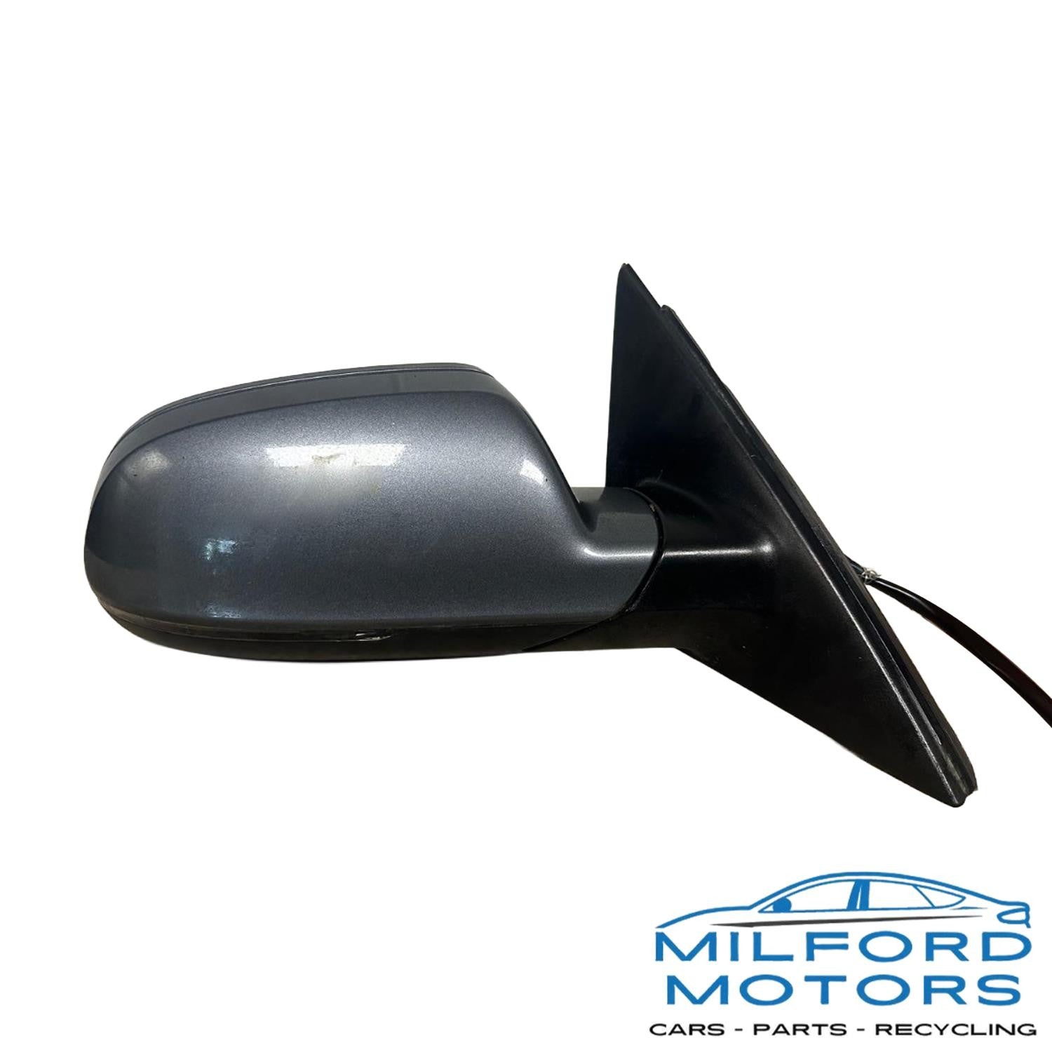 OEM Gray Passenger Side View Power Mirror Fits 2010-2016 Audi A4 Sedan 2.0L