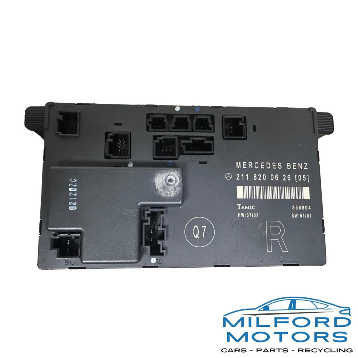 RH Front Door Control Module Fits 2003-2006 Mercedes-Benz E-Class ID: 2118200626
