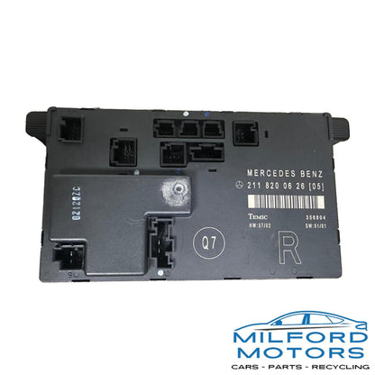 RH Front Door Control Module Fits 2003-2006 Mercedes-Benz E-Class ID: 2118200626